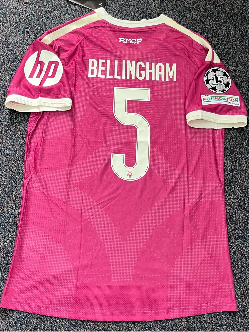 BELLINGHAM 5 REAL MADRID 26/27 THIRD PLAYER VERSION JERSEY (L)